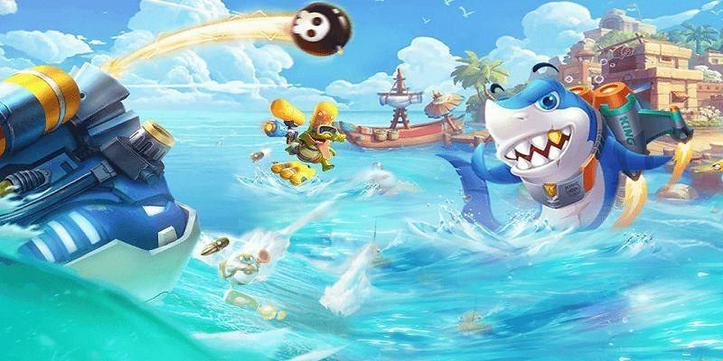 Chú ý ngắm bắn trúng vào điểm yếu của các chú cá để săn thưởng